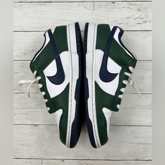 Nike Dunk Low Mens Size 10 ‘Fir Midnight Navy’ Shoes [FV6911-300] - Picture 9 of 12